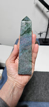 Load image into Gallery viewer, Ruby Fuchsite Kyanite Tower
