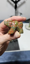 Load image into Gallery viewer, Unakite Bear
