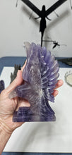 Load image into Gallery viewer, Purple Fluorite Eagle
