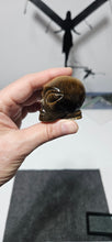 Load image into Gallery viewer, Tiger Eye Alien Head
