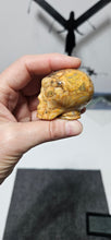 Load image into Gallery viewer, Crazy Lace Agate Alien Head
