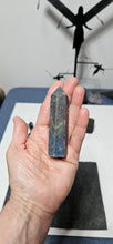 Load image into Gallery viewer, Ruby Fuchsite Kyanite Point
