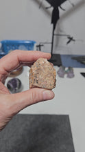 Load and play video in Gallery viewer, Cerussite Barite &amp; Galena Specimen
