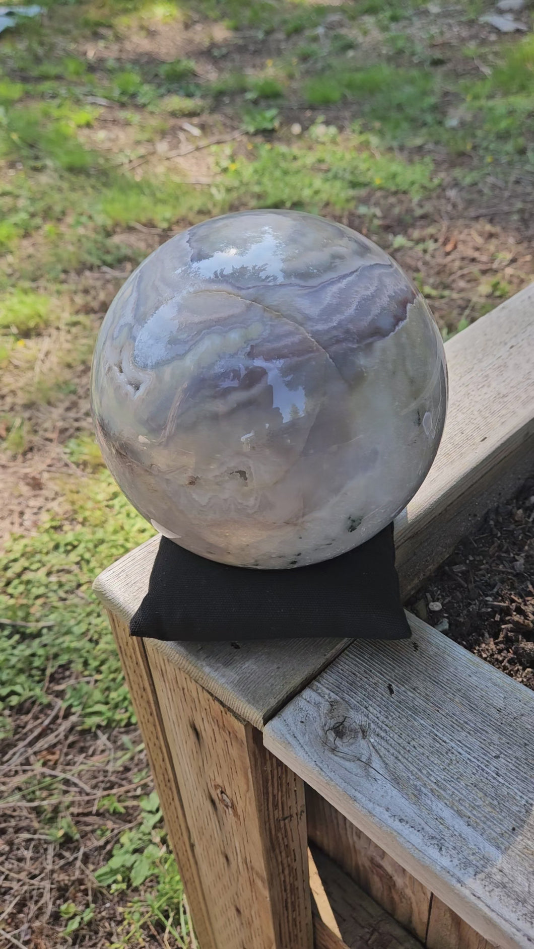 Pink Amethyst Sphere