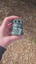 Load and play video in Gallery viewer, Moss Agate Grogu
