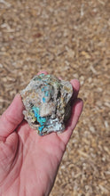 Load and play video in Gallery viewer, Chrysocolla Raw Specimen
