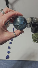 Load and play video in Gallery viewer, Blue Fluorite Sphere
