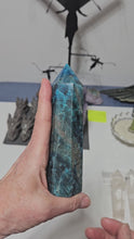 Load and play video in Gallery viewer, Blue Apatite Tower
