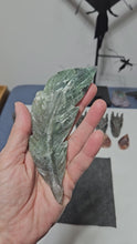 Load and play video in Gallery viewer, Green Fluorite Feather
