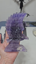 Load and play video in Gallery viewer, Purple Fluorite Eagle
