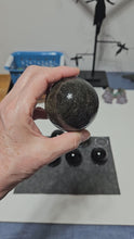 Load and play video in Gallery viewer, Rainbow Obsidian Sphere
