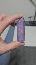 Load and play video in Gallery viewer, Lepidolite Point
