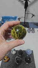 Load and play video in Gallery viewer, Green Opal Sphere
