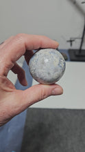 Load and play video in Gallery viewer, Blue Flower Agate
