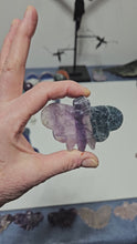 Load and play video in Gallery viewer, Rainbow Fluorite Moth
