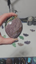 Load and play video in Gallery viewer, Ocean Jasper Palm Stone
