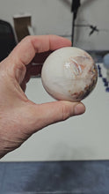 Load and play video in Gallery viewer, Red Calcite Sphere
