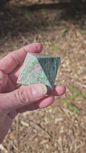 Load and play video in Gallery viewer, Ruby and Fuchsite Pyramid
