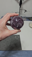 Load and play video in Gallery viewer, Purple Fluorite Sphere

