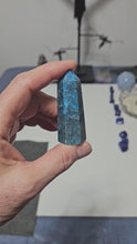 Load and play video in Gallery viewer, Blue Apatite Point
