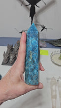 Load and play video in Gallery viewer, Blue Apatite Tower
