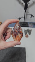 Load and play video in Gallery viewer, Fire Quartz Diamond Point
