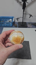 Load and play video in Gallery viewer, Orange Calcite Sphere
