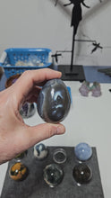 Load and play video in Gallery viewer, Orca Agate Egg
