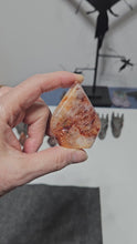 Load and play video in Gallery viewer, Fire Quartz Diamond Point
