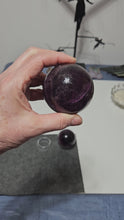 Load and play video in Gallery viewer, Purple Fluorite Sphere
