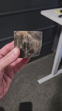 Load and play video in Gallery viewer, Black Moonstone Cube
