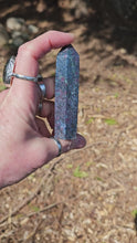 Load and play video in Gallery viewer, Ruby-Kyanite-Fuchsite Point
