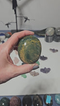 Load and play video in Gallery viewer, Ocean Jasper Palm Stone
