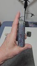 Load and play video in Gallery viewer, Ruby Fuchsite Kyanite Point
