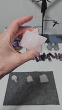 Load and play video in Gallery viewer, Mangano Calcite Merkaba
