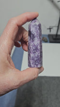 Load and play video in Gallery viewer, Lepidolite Point
