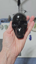 Load and play video in Gallery viewer, Black Obsidian Skull
