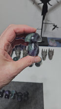Load and play video in Gallery viewer, Rainbow Fluorite Mushroom
