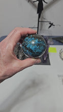Load and play video in Gallery viewer, Blue Apatite Sphere
