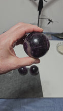 Load and play video in Gallery viewer, Purple Fluorite Sphere
