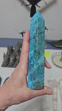 Load and play video in Gallery viewer, Blue Apatite Tower
