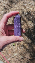 Load and play video in Gallery viewer, Lepidolite Point
