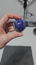 Load and play video in Gallery viewer, Lapis Lazuli Sphere
