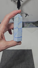 Load and play video in Gallery viewer, Blue Aventurine Point
