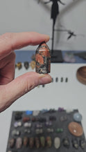 Load and play video in Gallery viewer, Red Jasper Mini Point
