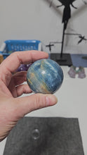 Load and play video in Gallery viewer, Blue Onyx Sphere
