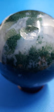 Load image into Gallery viewer, Moss Agate Sphere  **Discounted**
