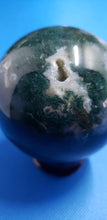 Load image into Gallery viewer, Moss Agate Sphere  **Discounted**
