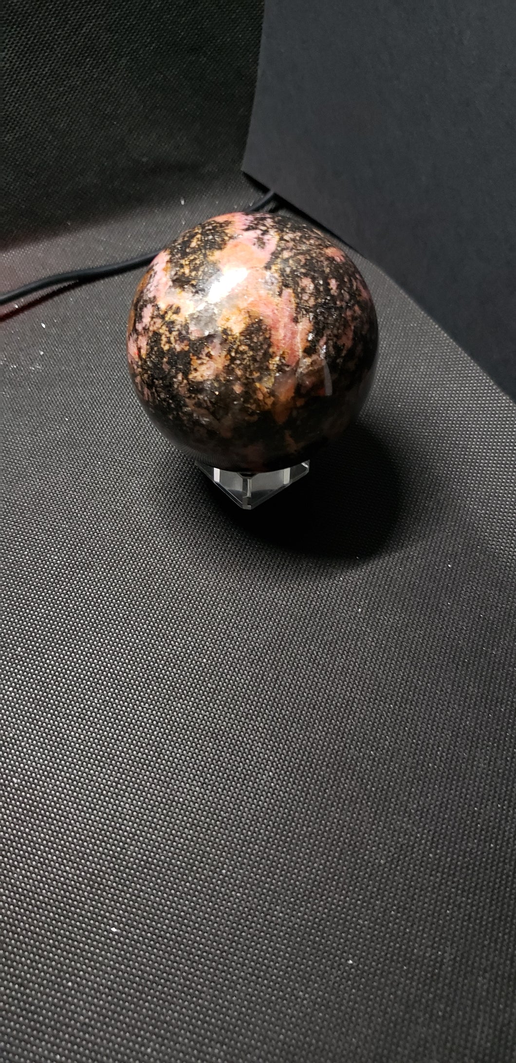 Rhodonite Sphere