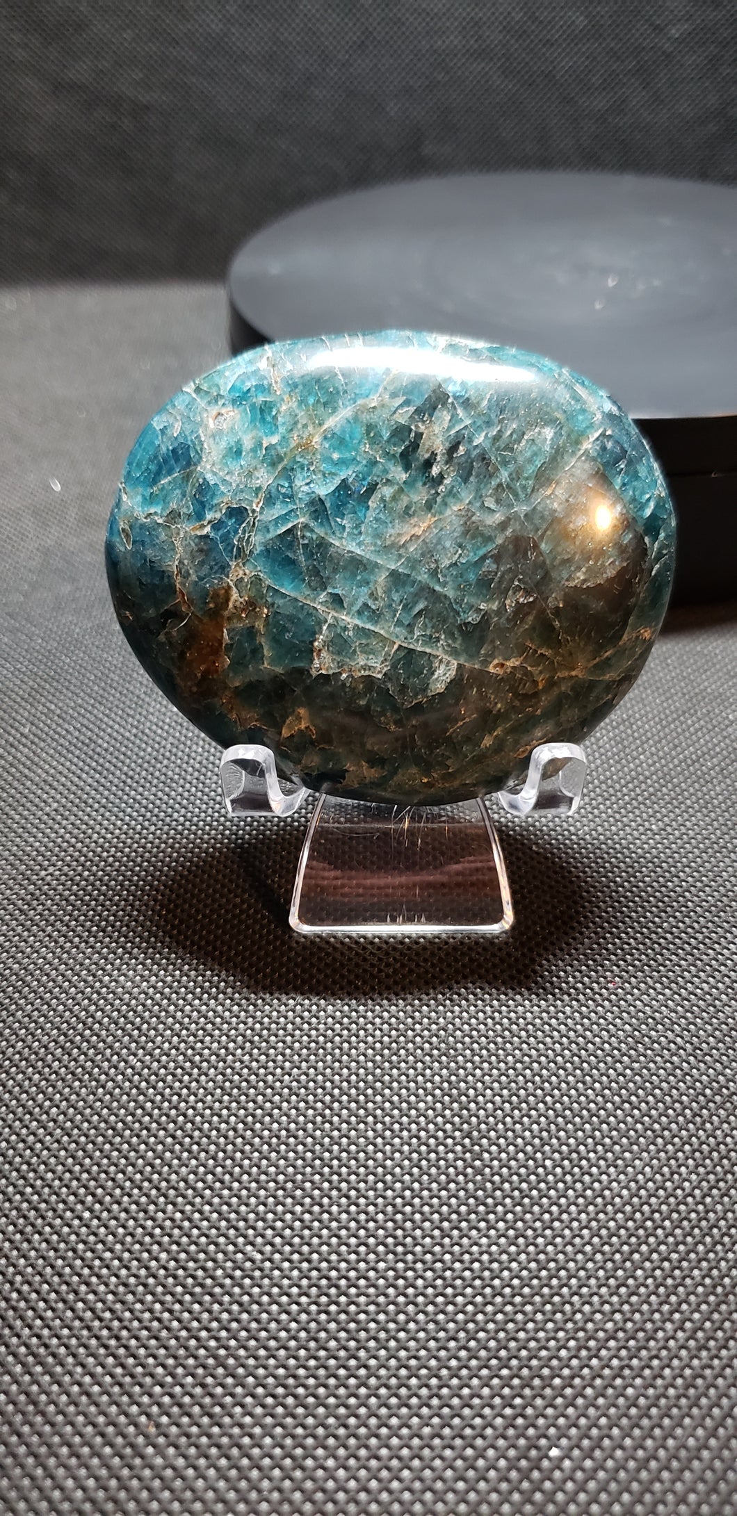 Apatite Palm Stone